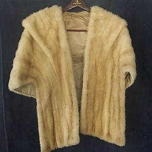 Vintage Virginia McFarlane Mink Cape/Stole